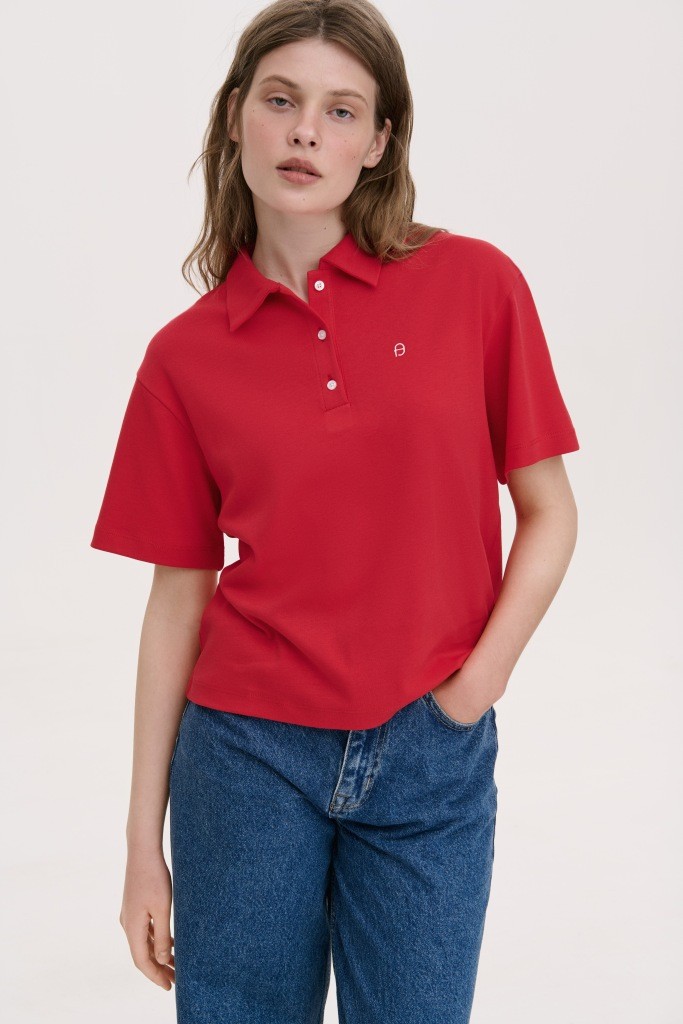 ФУТБОЛКА-ПОЛО ОБʼЄМНОГО СИЛУЕТУ 1172-2 зображення